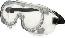 MCR Crews 2230R Safety Goggles Clear Lens Indirect Ventilated Rubber Strap  From $2.19 144+