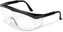 MCR Crews SS110 Stratos Safety Glasses Clear Lens Bag 10 Pairs