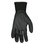 MCR N9699 XL Ninja HPT Black Gloves PVC Foam Coating Pair