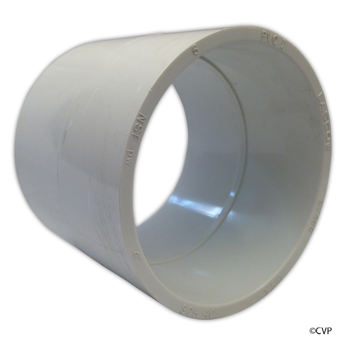 PVC LASCO 4" SLIP COUPLING 429040