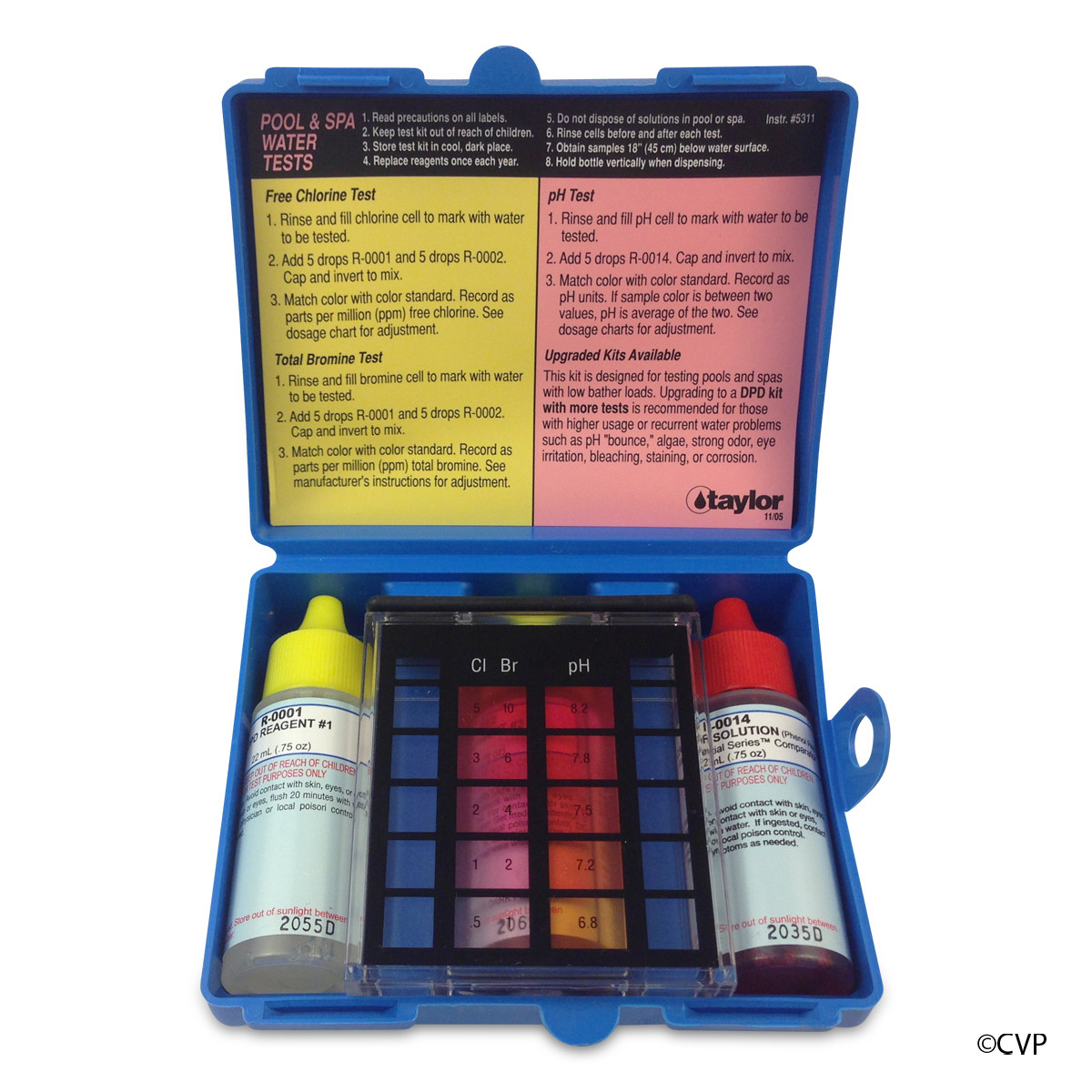 Taylor Test Kit Residential Basic (classic case), Bromine