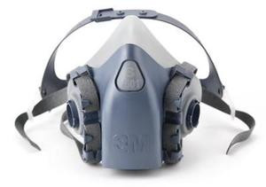 3m half face piece respirator large mask model 6300/07026 3m half face piece respirator large mask model 6300/07026