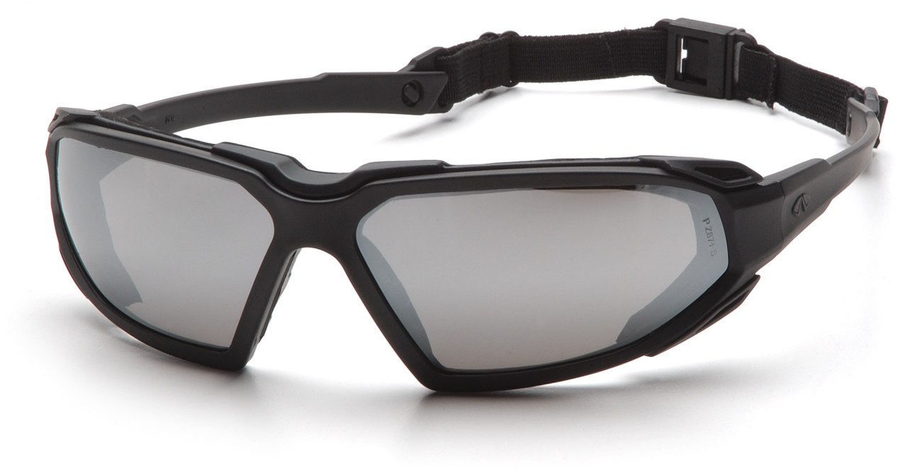 Pyramex Highlander Black Clear Anti Fog Safety Glasses Goggles SBB5010DT
