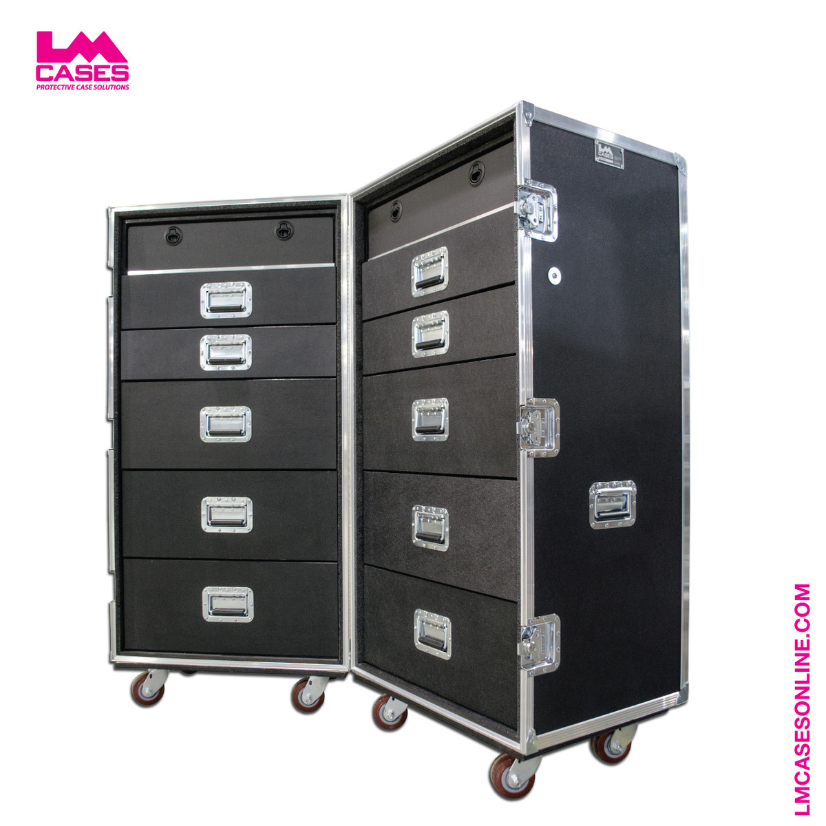 10 Drawer Large Format Tour Workbox - LM Cases Online Store
