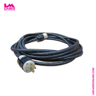20 Amp Straight Blade HD 12/3 Power Cable (Choose Length)
