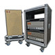 benson 2x12 cabinet case and dual 30 watt head case, lm cases