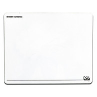 Large Dry Erase Drawer Label - 7.25" x 6"
