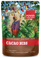 Power Super Foods Cacao Nibs - Origin 125g