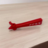 BRAS - Tap Handle Red "PULL" White text