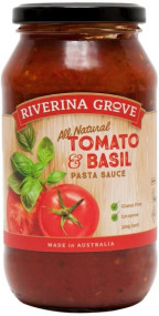 Pasta Sauce - Tomato & Basil 500g
