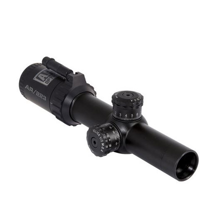 AR Optics1-4x24 30mm ,FFP Illum.Mat Blk