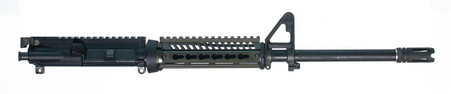300 BLK 16" Ergo Keymod Slim Upper Receiver - OD Green