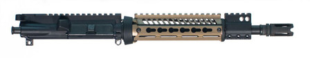 300 BLK 10" Ergo Keymod Slim Pisol Upper Receiver - FDE