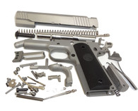 1911 80% Build Kit 5" .45 ACP Forged 4140 Steel with Checkered and Grip Para or Novak Sight Cuts