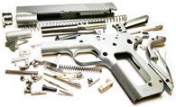 1911 80% Build Kit 4.25" .45 ACP Bobtail Commander Forged 4140 Steel Frame with Novak Sight Cuts
