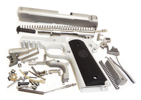 1911 80% Build Kit 5" .45 ACP Billet 7075 Aluminum Frame with Rail and Para or Novak Sight Cuts
