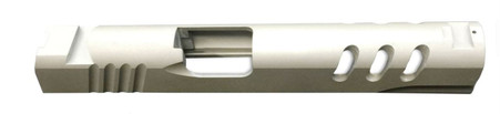 1911 .45 ACP 5" Forged 416R Ported Stainless Slide with Novak Sight Cuts