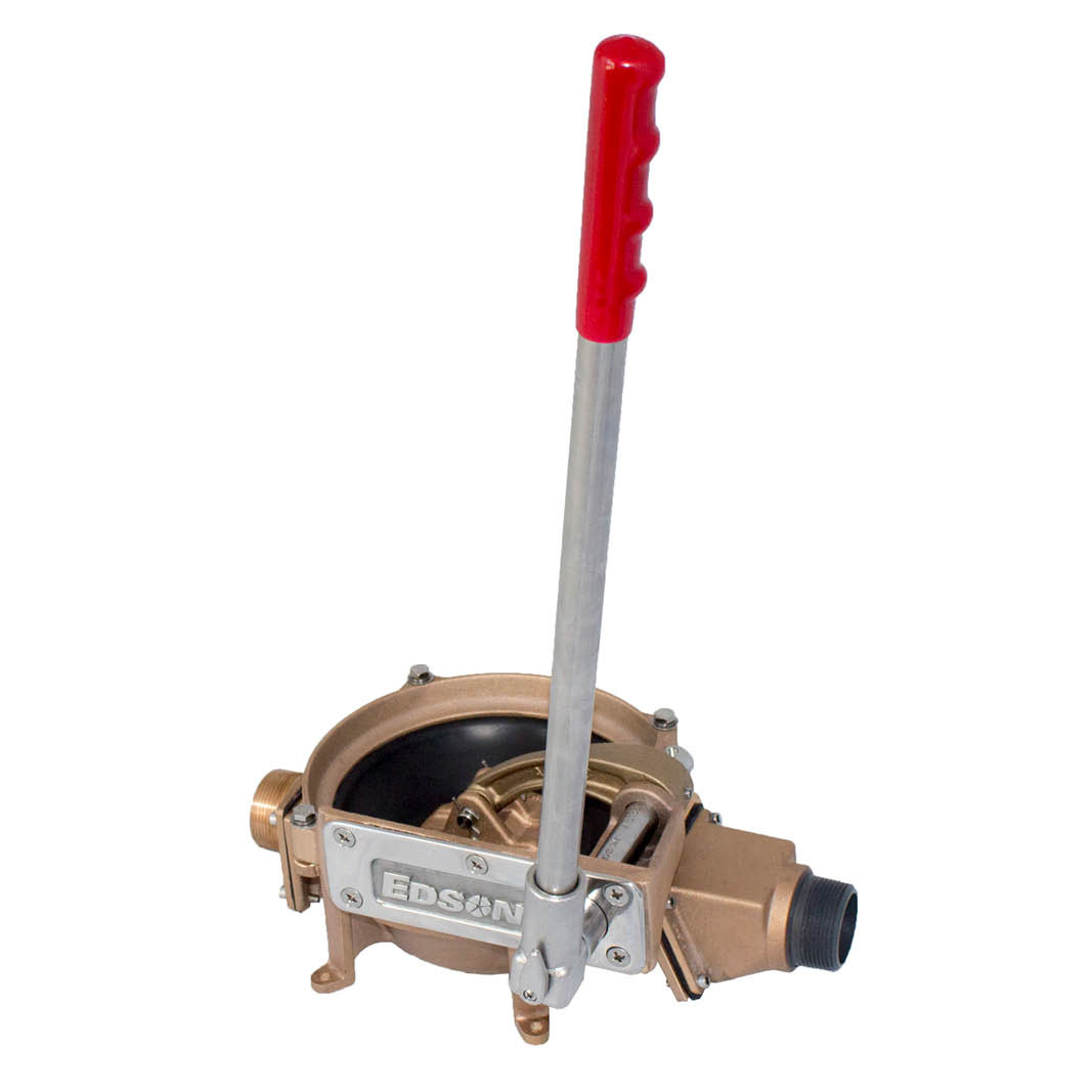 Edson Marine 254BR Compact Manual Offset Drive Pump Bronze (25421)