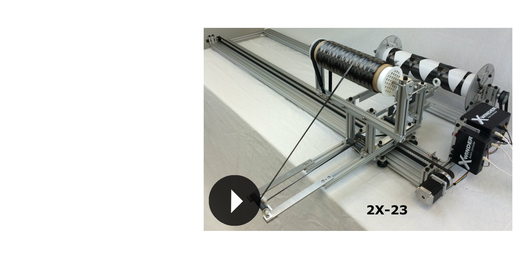 XWinder Filament Winding Machines for sale