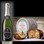 Confezione Regalo Chardonnay Brut e Panettone al Cioccolato alla Grappa 