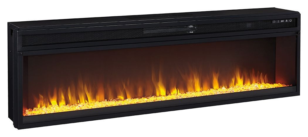 Entertainment Accessories Black Wide Fireplace Insert Sold At