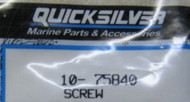 NEW OEM 3.5-4 Hp Mercury Quicksilver Mercruiser 10-75840 Screw