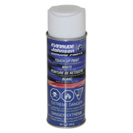 Johnson Evinrude 40 to 90-105-115-120-130-135 Spray Paint WHITE Acrylic 777171