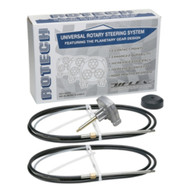 Uflex ROTECH II-12 Boat Steering KIT, Rotary T72FC Helm + DUAL M66 Cable 12'