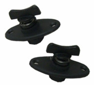 Marpac 54211 Windshield Window Quick Release Fastener PAIR Black Nylon Boat
