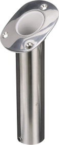 Seachoice 89021 Rod Holder 30 Degree Flush-Mount 1-5/8 ID Cast Stainless Steel