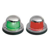 Perko 0963DP0STS Side Navigation Light Red-Green Lens Horizontal Mount S.S. Top