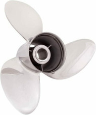 Solas UNVERSAL Propeller SS 14-3/4x17 RHand 150-175-200-225-250-300 Outboard I/O