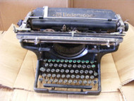 Vintage Underwood Typewriter 14” Carriage No 3 Elliot Fisher Co Standard 1920's
