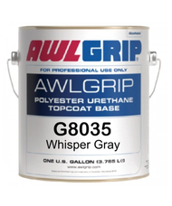 Awlgrip G8035 GALLON Polyester Urethane Topcoat Whisper Gray Paint Boat Fiber Premium