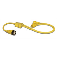Actuant Marinco Reverse Y Adapter RY504-2-30 Shore Power 2-30A To 1-50A
