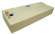 Moeller 032525 Fuel-Gas Tank 25 Gallon Permanent Mount 47"Lx18.03”Wx7.50”H Boat