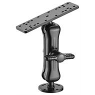 Marpac Electronic MOUNT 1-1/2" Ball Round Base 2.5 Plate 2x6.5 Swing Arm Bracket .7-2430