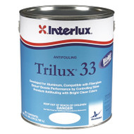 Interlux Trilux 33 Antifouling Paint w/ Biolux WHITE Gallon YBA068/1 Boat
