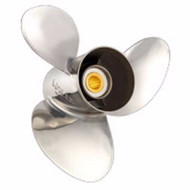 Johnson Evinrude 40 to 75HP RH Propeller SS 12x17 Solas N. Saturn 2331-120-17