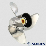Yamaha 25-30-40-48-50-55-60 Propeller RH St. Steel 11-3/8x12 Solas 3331-114-12