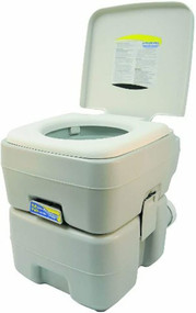 Marpac Self-Contained Portable 5.2 Gal/20Lt Toilet 16Dx13Wx16H Camper RV