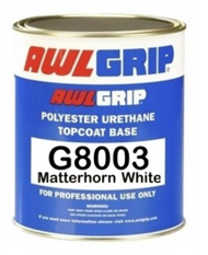 Awlgrip Premium Polyester Urethane Topcoat Matterhorn White G8003/1GLUS