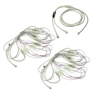 Boater Sports 33630 Pontoon WHITE 2 x 28' light KIT w 12" pigtail 3M adhesive