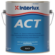 Interlux ACT Season-Season Antifouling Black Paint GALLON 5608620 Bottom Y7790U