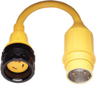 Actuant/Marinco Pigtail Adapter 30A Locking To 50A Locking 125V/250V 121A
