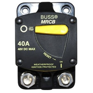 Marpac Circuit Breaker 40Amp w Switch Function Bussmann 187 Firewall Mount Boat