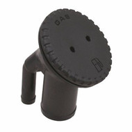 Perko Angled Vented Fuel Fill for 1-1/2" Hose, Polymer 542 DPG BLK Marine