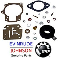 Johnson Evinrude 28-35 HP 1976-2005 Carburetor Kit With Float 396701 777717