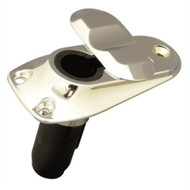 Marpac 7-51273 Plug-In Navigation Light Base 2-Pins Chrome Replace Attwood Style