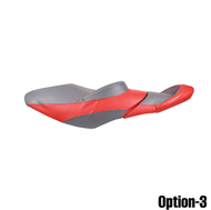 Yamaha 2005-08 FX Cruiser-FX Cruiser HO-FX HO Seat Cover DARK GRAY-RED Red Back Tip